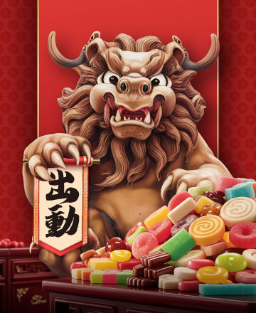 甜點年獸呷甜甜