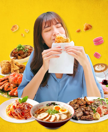 美食試吃中