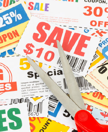 好康截角優惠券