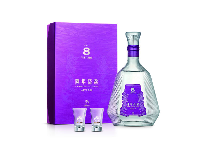 0.6L-56度陳年金門高粱酒8年